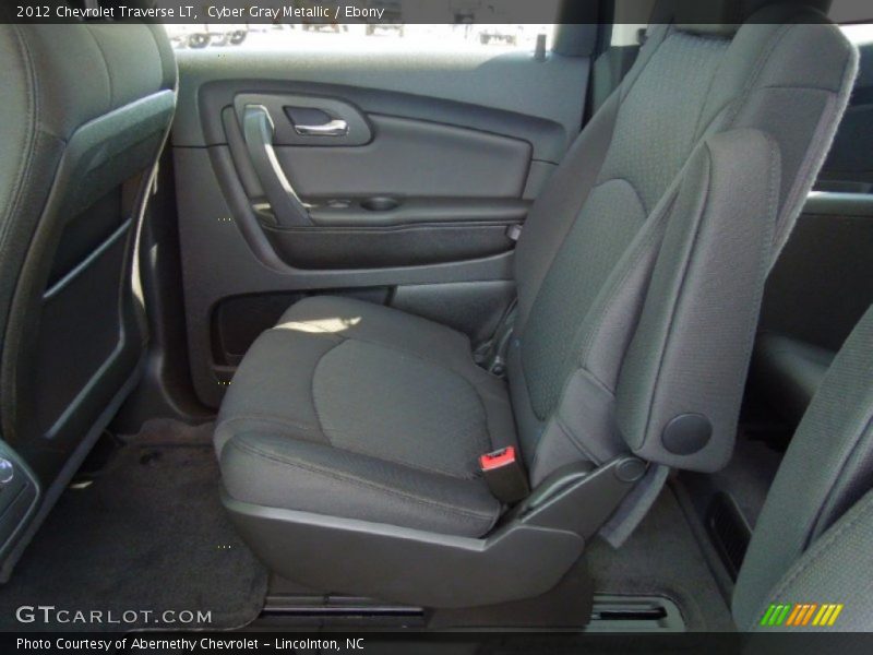 Cyber Gray Metallic / Ebony 2012 Chevrolet Traverse LT
