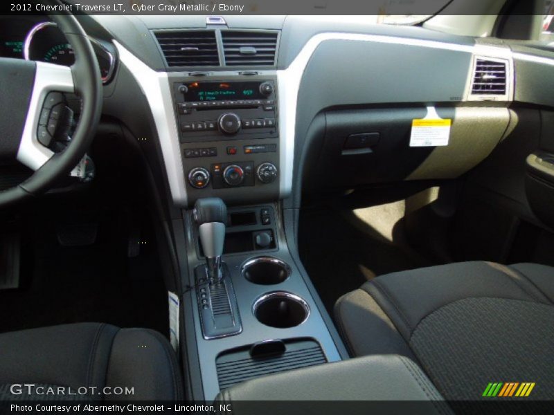 Cyber Gray Metallic / Ebony 2012 Chevrolet Traverse LT