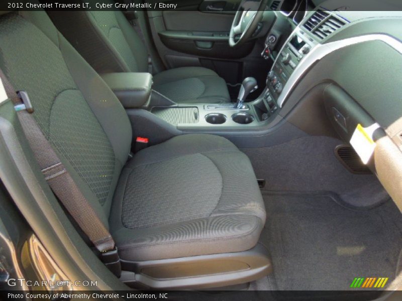 Cyber Gray Metallic / Ebony 2012 Chevrolet Traverse LT