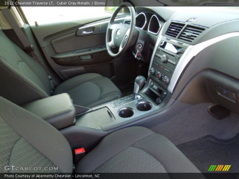 Cyber Gray Metallic / Ebony 2012 Chevrolet Traverse LT