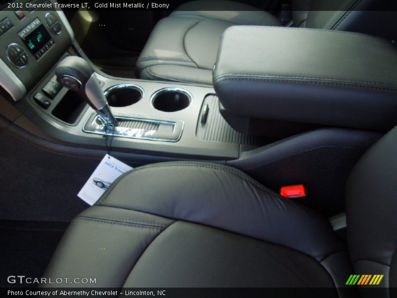 Gold Mist Metallic / Ebony 2012 Chevrolet Traverse LT