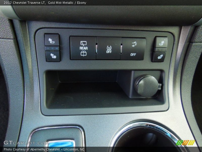 Gold Mist Metallic / Ebony 2012 Chevrolet Traverse LT