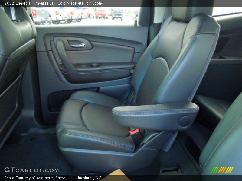 Gold Mist Metallic / Ebony 2012 Chevrolet Traverse LT