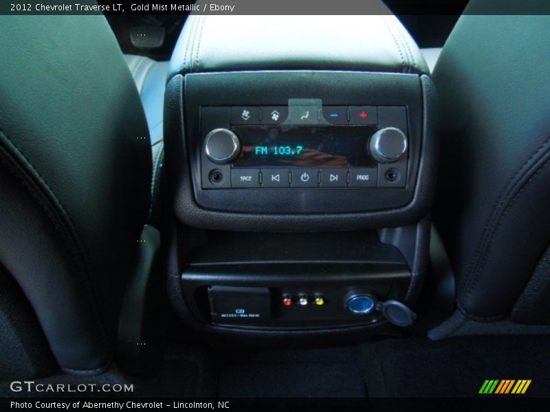 Gold Mist Metallic / Ebony 2012 Chevrolet Traverse LT