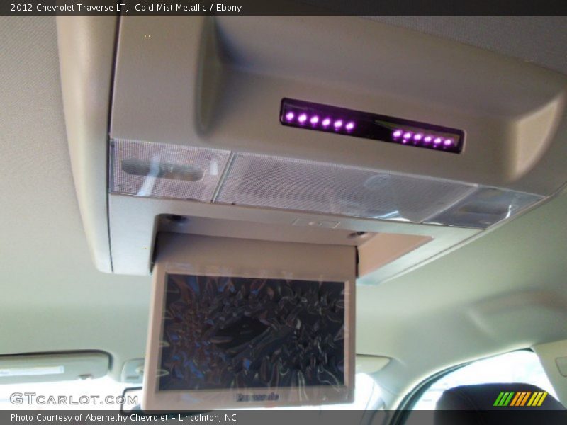 Gold Mist Metallic / Ebony 2012 Chevrolet Traverse LT