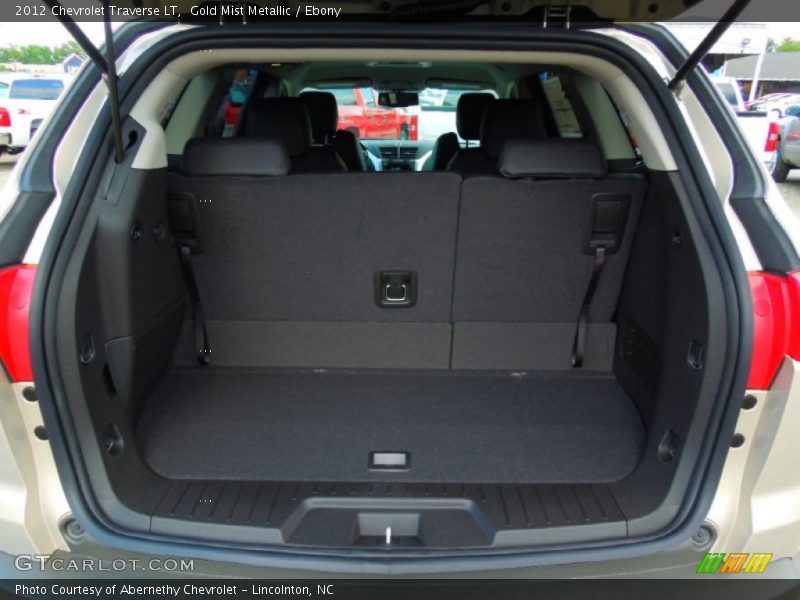 Gold Mist Metallic / Ebony 2012 Chevrolet Traverse LT