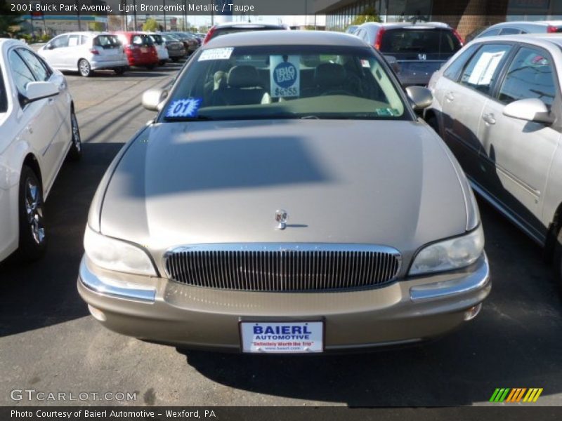 Light Bronzemist Metallic / Taupe 2001 Buick Park Avenue