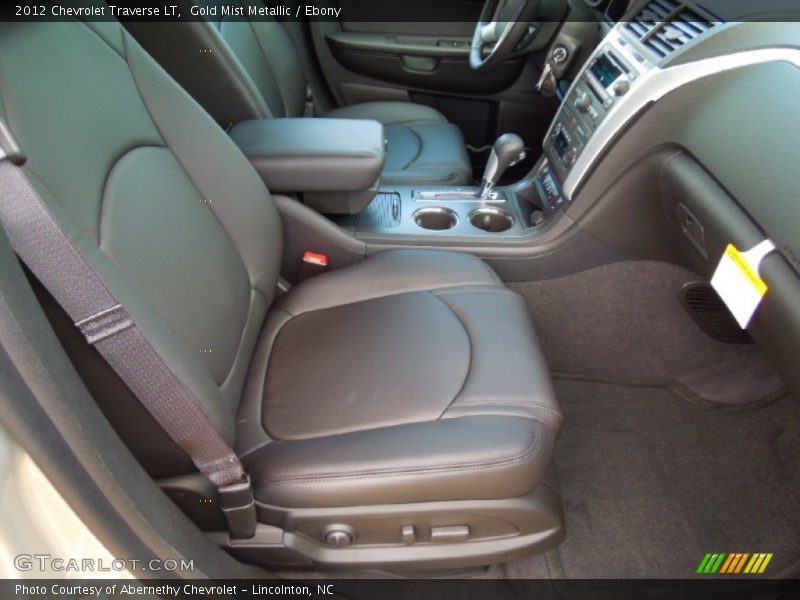 Gold Mist Metallic / Ebony 2012 Chevrolet Traverse LT