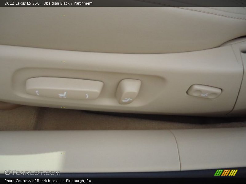 Obsidian Black / Parchment 2012 Lexus ES 350