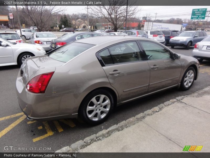 Pebble Beach Metallic / Cafe Latte 2007 Nissan Maxima 3.5 SL