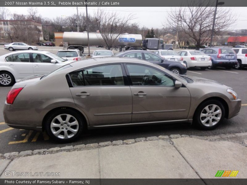 Pebble Beach Metallic / Cafe Latte 2007 Nissan Maxima 3.5 SL