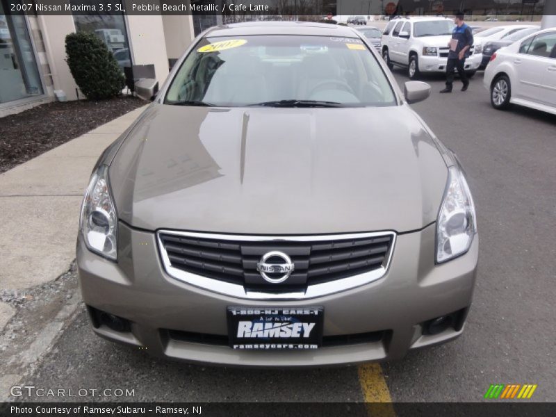 Pebble Beach Metallic / Cafe Latte 2007 Nissan Maxima 3.5 SL