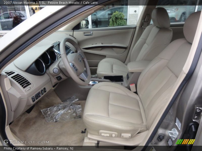 Pebble Beach Metallic / Cafe Latte 2007 Nissan Maxima 3.5 SL