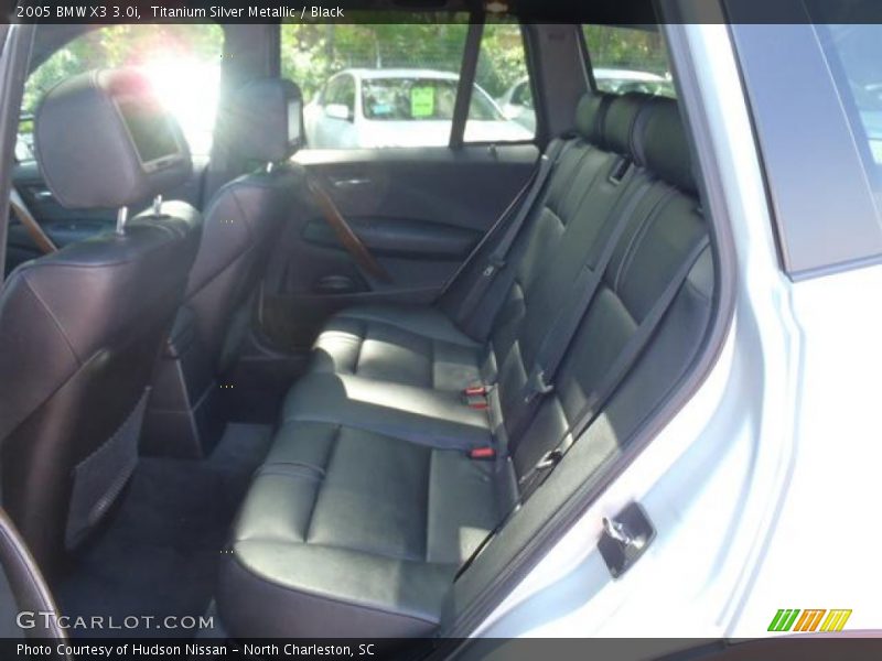 Titanium Silver Metallic / Black 2005 BMW X3 3.0i