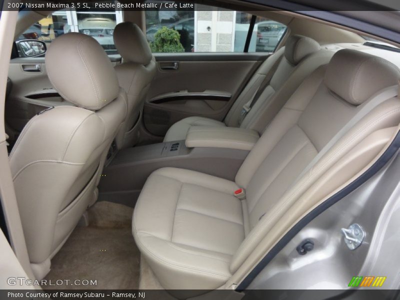 Pebble Beach Metallic / Cafe Latte 2007 Nissan Maxima 3.5 SL
