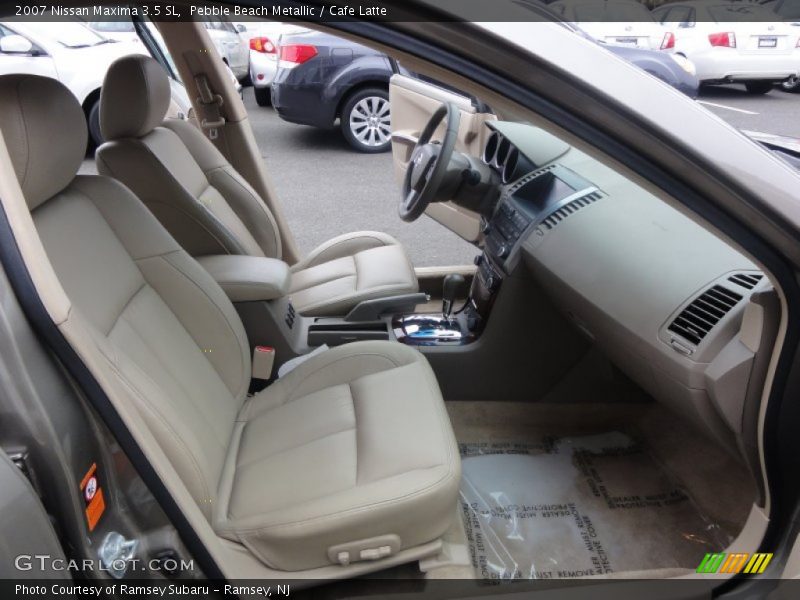 Pebble Beach Metallic / Cafe Latte 2007 Nissan Maxima 3.5 SL