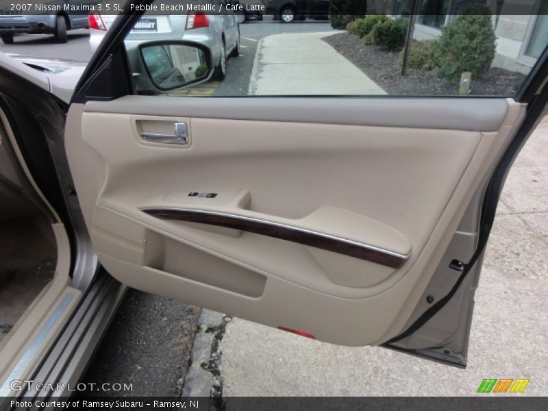 Pebble Beach Metallic / Cafe Latte 2007 Nissan Maxima 3.5 SL