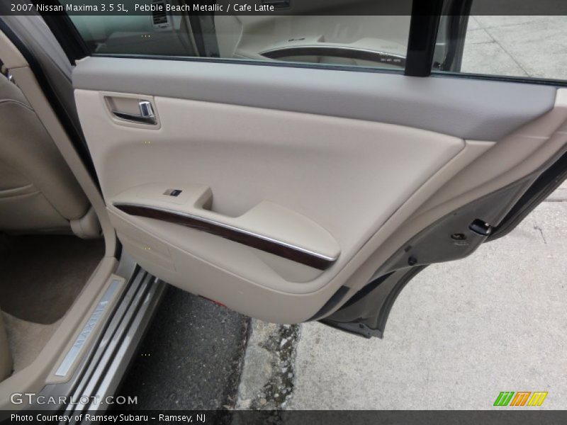 Pebble Beach Metallic / Cafe Latte 2007 Nissan Maxima 3.5 SL