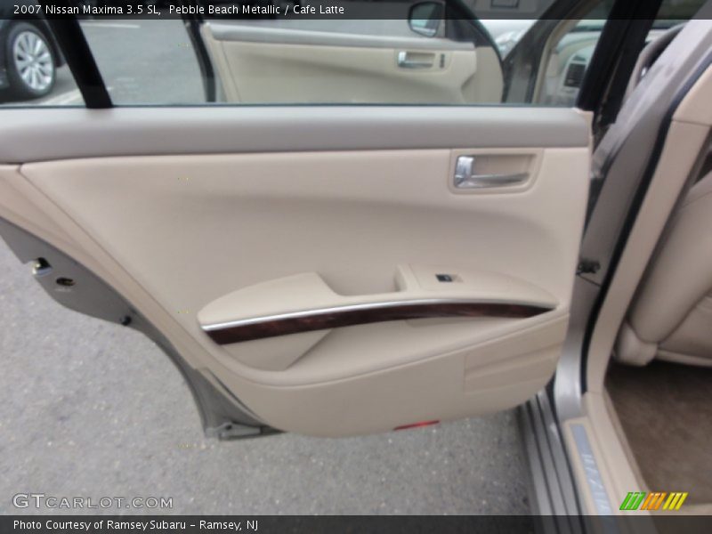 Pebble Beach Metallic / Cafe Latte 2007 Nissan Maxima 3.5 SL