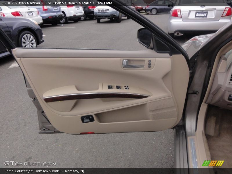 Pebble Beach Metallic / Cafe Latte 2007 Nissan Maxima 3.5 SL