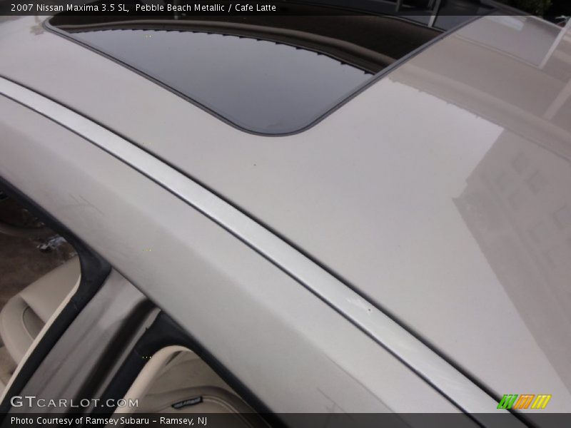 Pebble Beach Metallic / Cafe Latte 2007 Nissan Maxima 3.5 SL