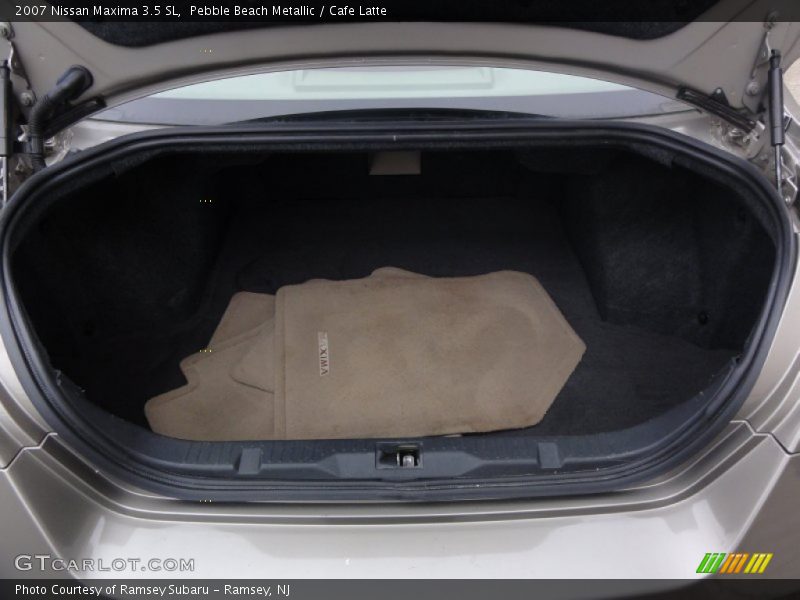 Pebble Beach Metallic / Cafe Latte 2007 Nissan Maxima 3.5 SL