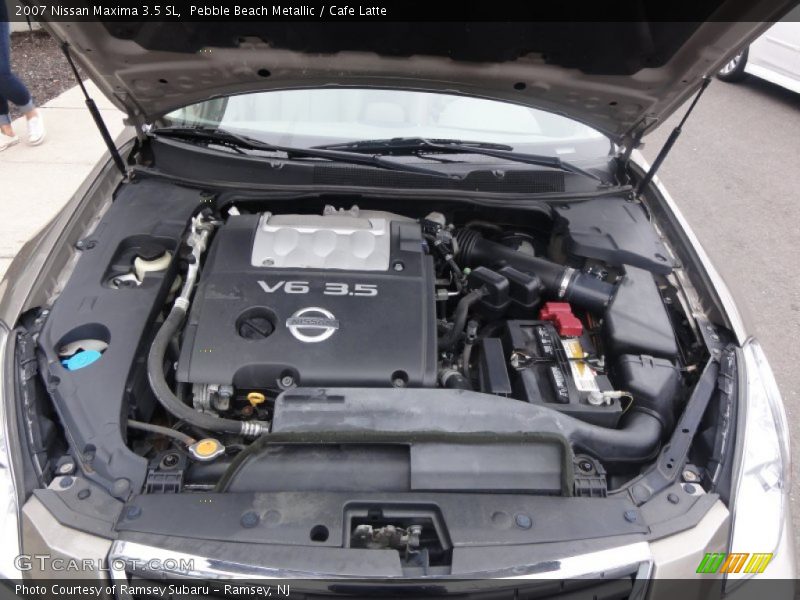 Pebble Beach Metallic / Cafe Latte 2007 Nissan Maxima 3.5 SL