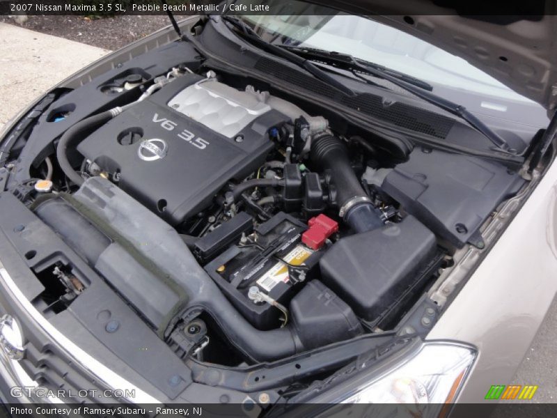 Pebble Beach Metallic / Cafe Latte 2007 Nissan Maxima 3.5 SL