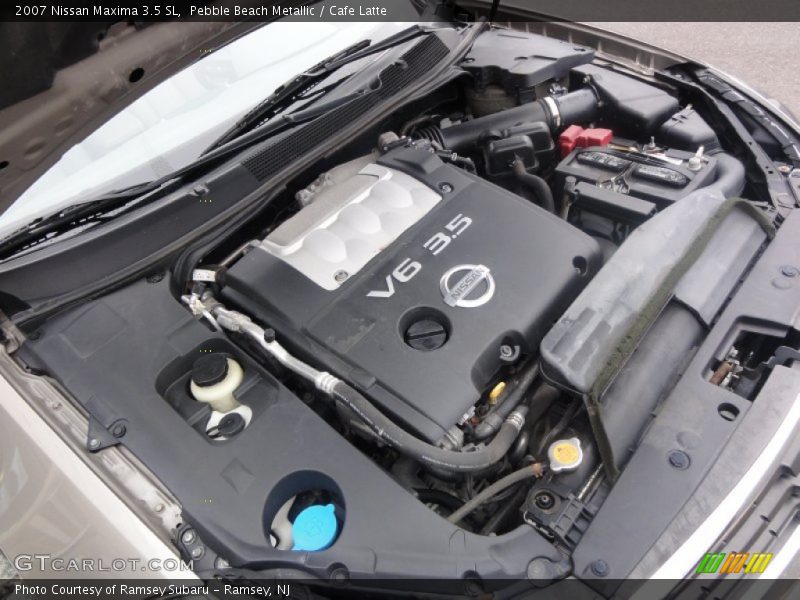 Pebble Beach Metallic / Cafe Latte 2007 Nissan Maxima 3.5 SL