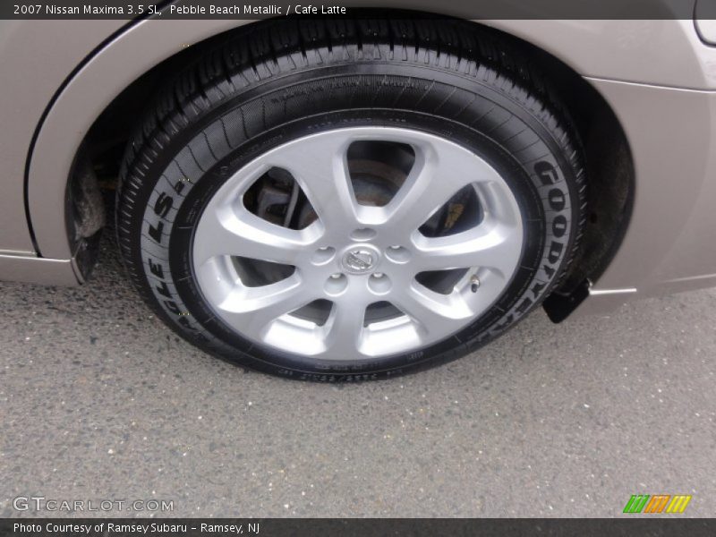 Pebble Beach Metallic / Cafe Latte 2007 Nissan Maxima 3.5 SL