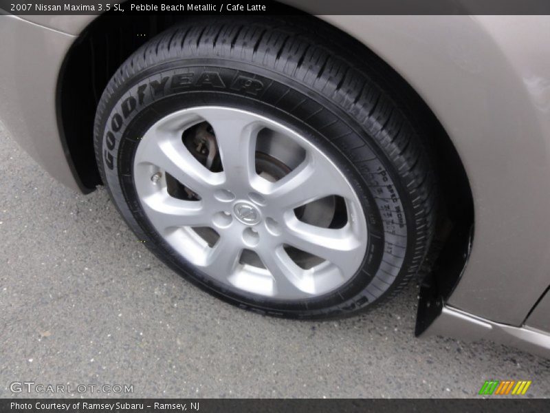 Pebble Beach Metallic / Cafe Latte 2007 Nissan Maxima 3.5 SL