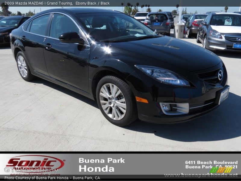 Ebony Black / Black 2009 Mazda MAZDA6 i Grand Touring
