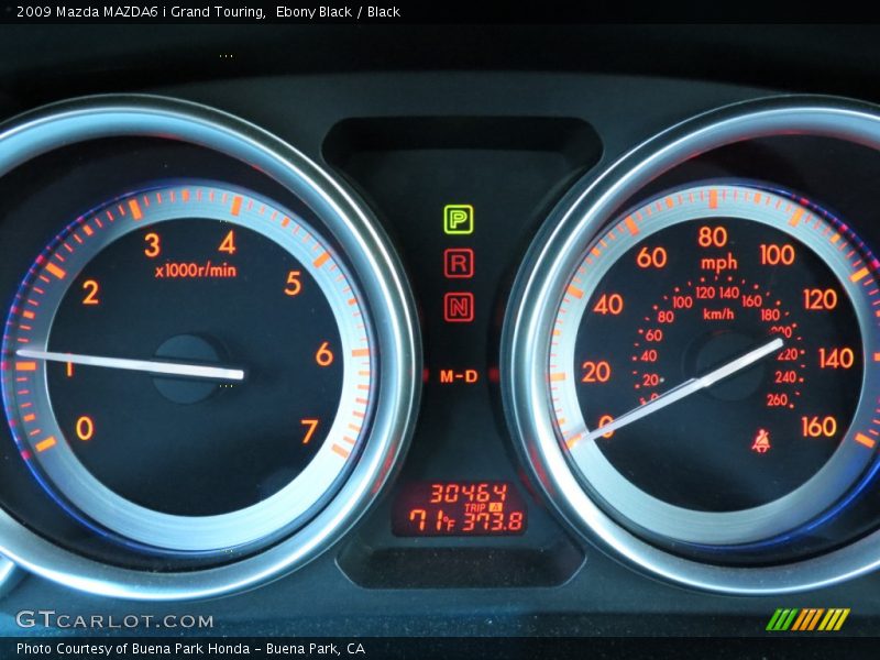 Ebony Black / Black 2009 Mazda MAZDA6 i Grand Touring