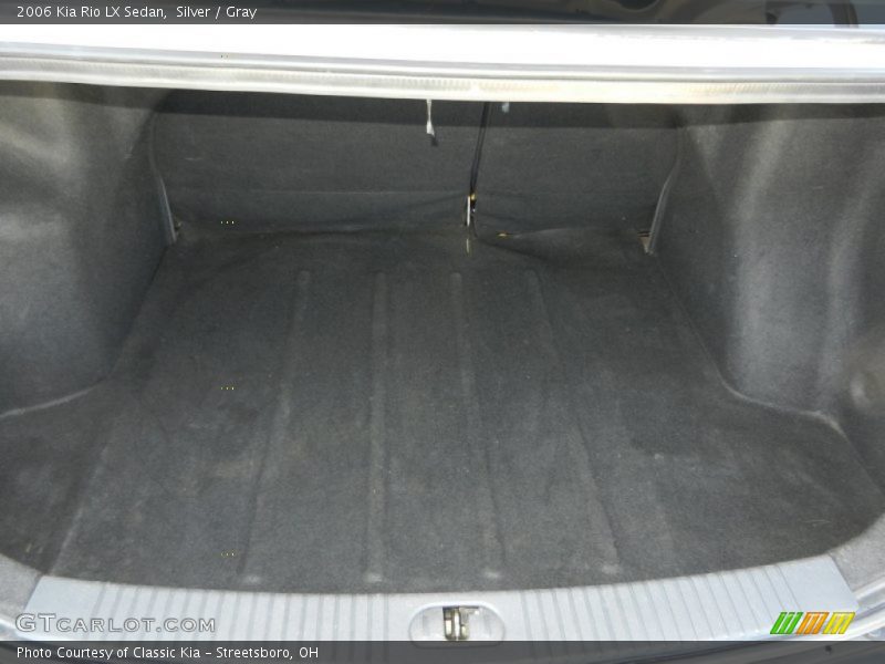 Silver / Gray 2006 Kia Rio LX Sedan