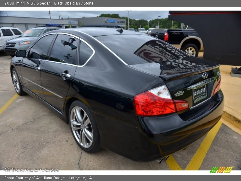Black Obsidian / Stone 2008 Infiniti M 35 S Sedan