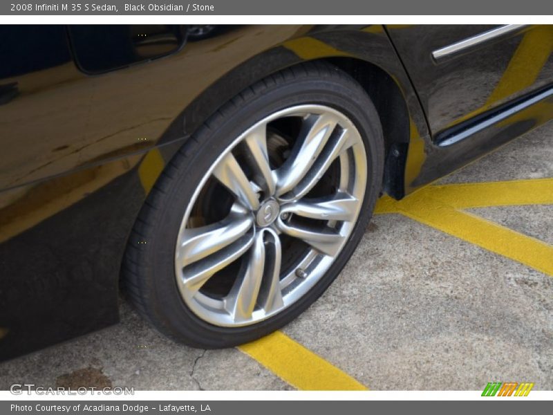 Black Obsidian / Stone 2008 Infiniti M 35 S Sedan