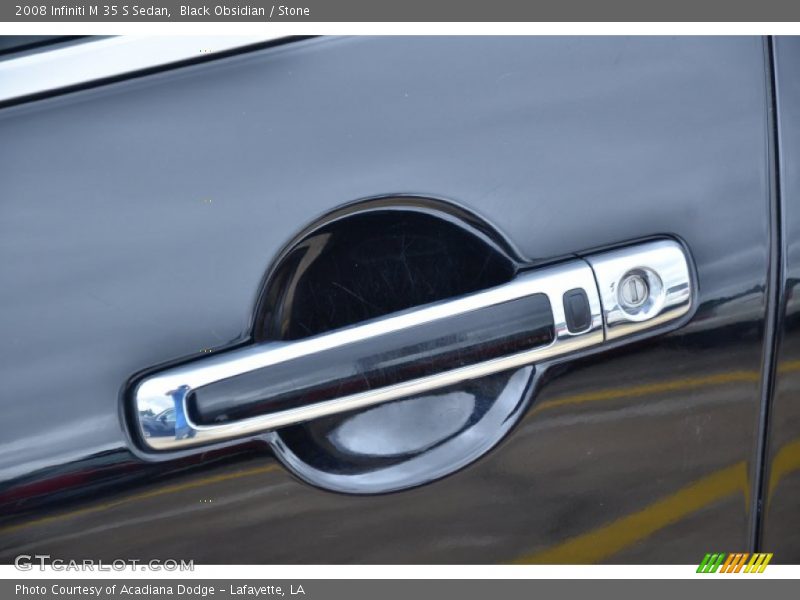 Black Obsidian / Stone 2008 Infiniti M 35 S Sedan