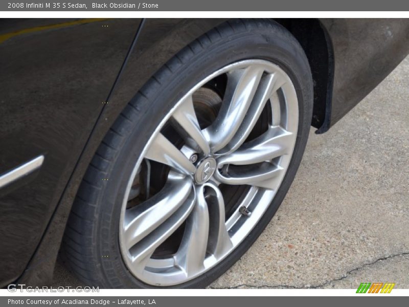 Black Obsidian / Stone 2008 Infiniti M 35 S Sedan