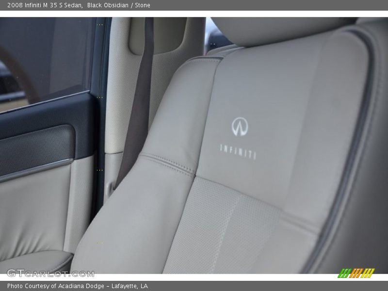 Black Obsidian / Stone 2008 Infiniti M 35 S Sedan
