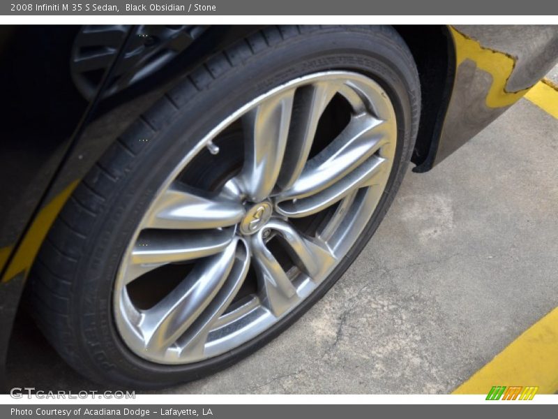 Black Obsidian / Stone 2008 Infiniti M 35 S Sedan