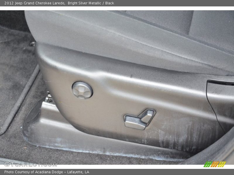 Bright Silver Metallic / Black 2012 Jeep Grand Cherokee Laredo