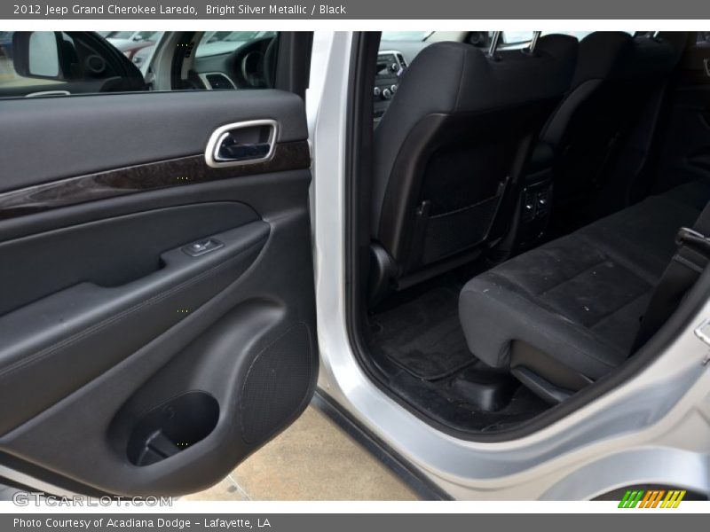 Bright Silver Metallic / Black 2012 Jeep Grand Cherokee Laredo