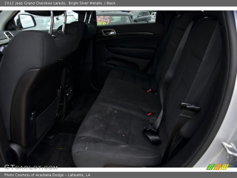 Bright Silver Metallic / Black 2012 Jeep Grand Cherokee Laredo