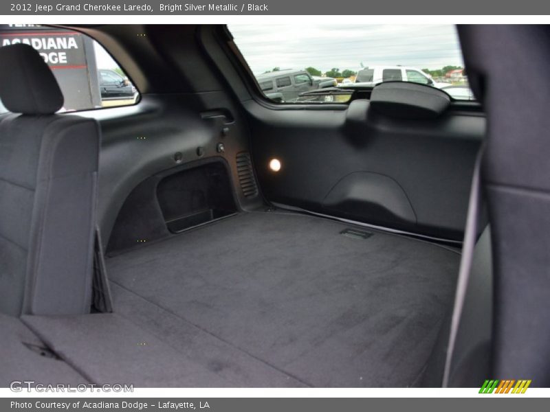 Bright Silver Metallic / Black 2012 Jeep Grand Cherokee Laredo