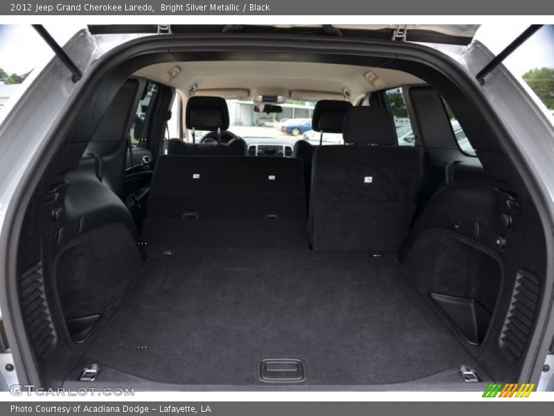 Bright Silver Metallic / Black 2012 Jeep Grand Cherokee Laredo