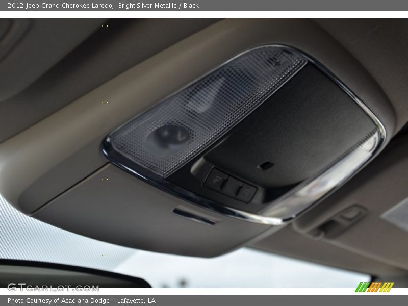 Bright Silver Metallic / Black 2012 Jeep Grand Cherokee Laredo