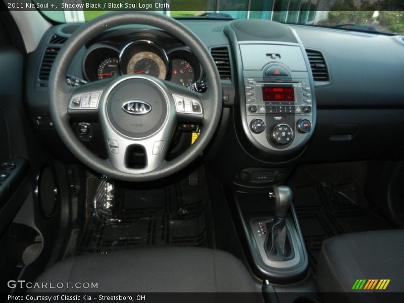 Shadow Black / Black Soul Logo Cloth 2011 Kia Soul +