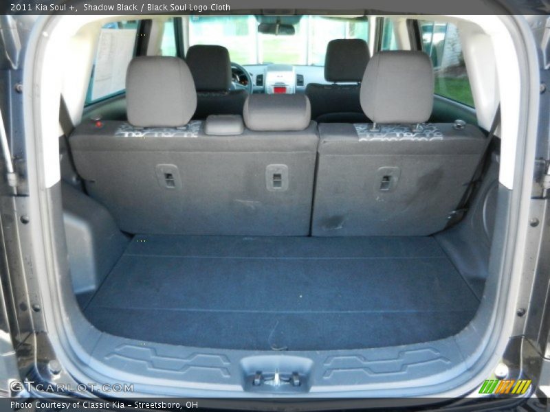 Shadow Black / Black Soul Logo Cloth 2011 Kia Soul +