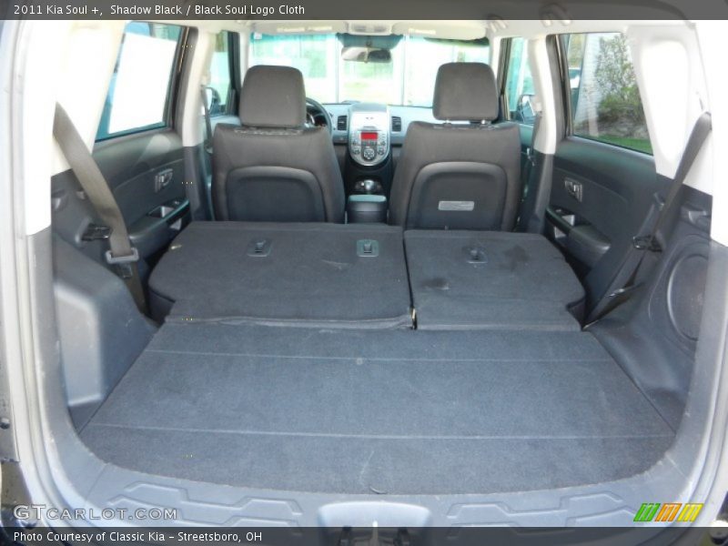 Shadow Black / Black Soul Logo Cloth 2011 Kia Soul +