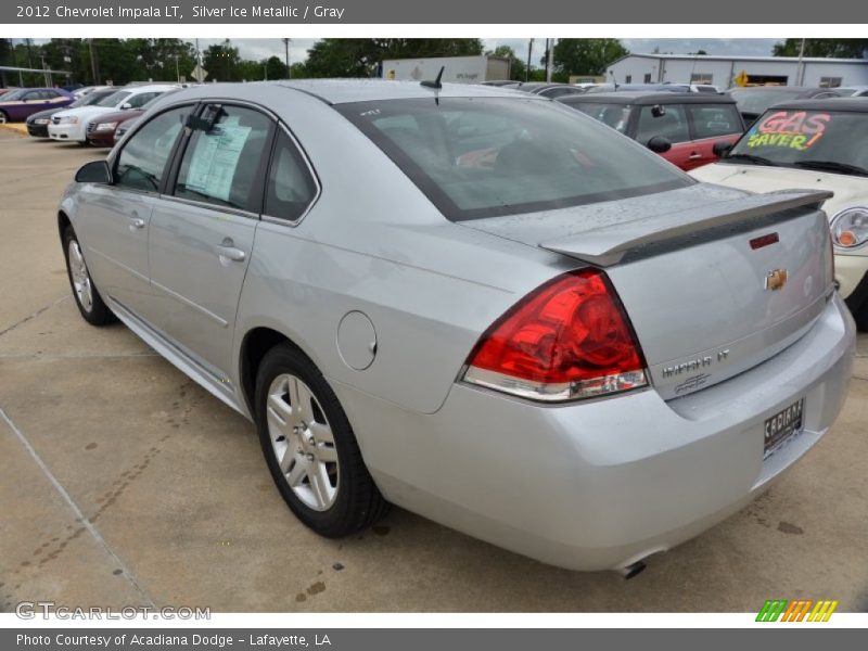 Silver Ice Metallic / Gray 2012 Chevrolet Impala LT